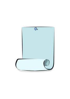 Modern afiş arkaplanının vektör illüstrasyonu