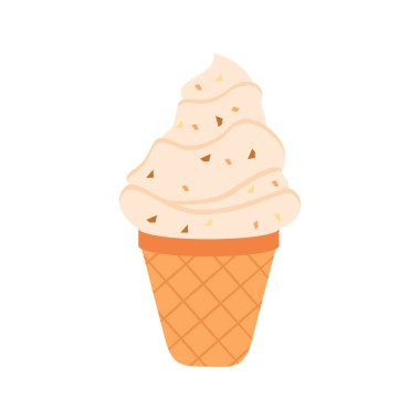 cute cartoon ice creams. ice cream and dessert icon