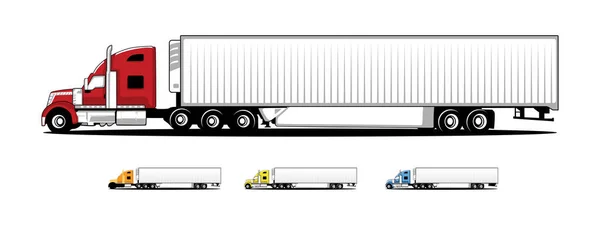 Lkw Illustration Logo Vorlage Lkw Firmenlogo Lkw Lieferung Oder Logistik — Stockvektor