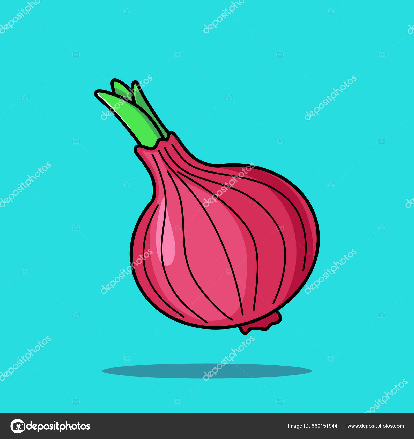 Premium Vector  Fresh vegetables cartoon