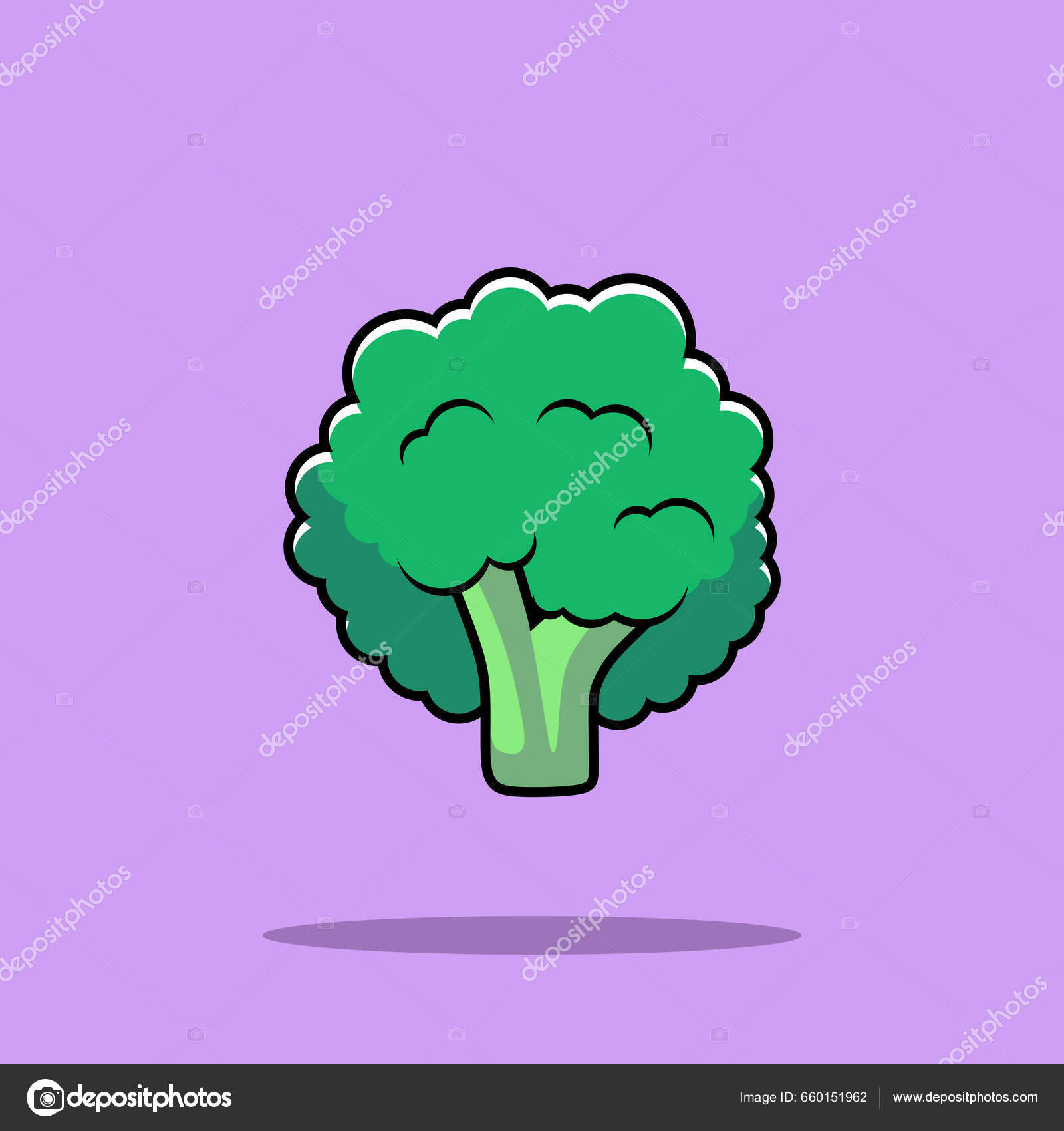 Premium Vector  Fresh vegetables cartoon