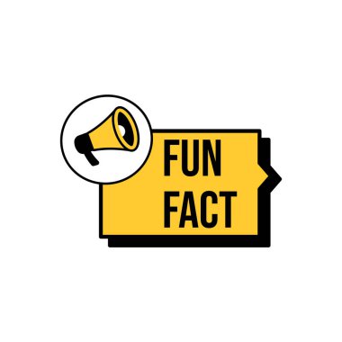 Sosyal medya arkaplanı için vektör şablon ikonu, komik gerçek boş şablon fyi vektörü ve ampul fikri biliyor muydun?