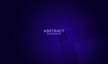 Siyah zemin üzerinde kesişen mor çizgilerle soyut geometrik arkaplan.