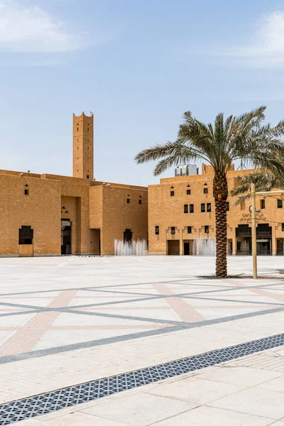 Deera Meydanı Suudi Arabistan Riyad Semtinde Halka Açık Bir Alan — Stok fotoğraf