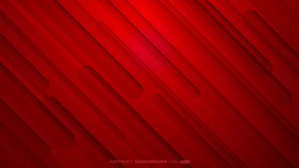 Rode Abstracte Achtergrond Met Geometrische Dynamische Gradiënt Vorm — Stockvector