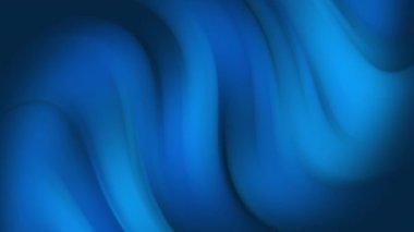 Akan sıvı dalgaları olan mavi soyut bir zemin. Döngüsüz hareketsiz grafikler.