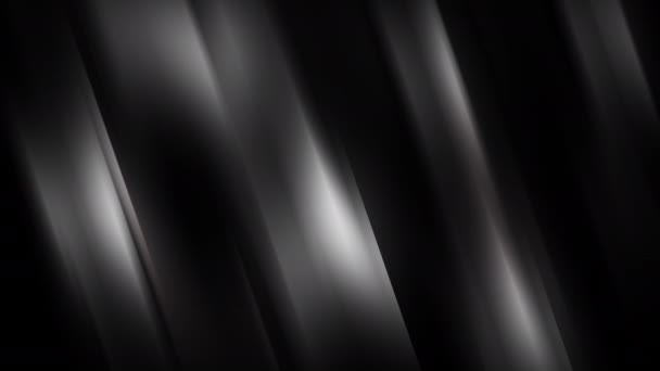 Fundo Geométrico Abstrato Preto Linhas Radiantes Com Brilho Movimento Gradual — Vídeo de Stock