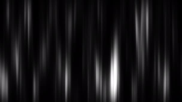 抽象的黑色幕布背景 波浪形运动快 闪耀的光芒 循环动画 — 图库视频影像