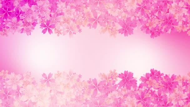 Запрошення Весілля Квітковою Облямівкою Персикові Троянди Квіти Анімація Збереження Дати — стокове відео
