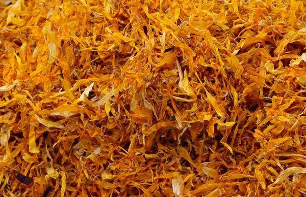 Фон Сушеных Цветов Дорогих Специй Saffron Вкус Блюд — стоковое фото