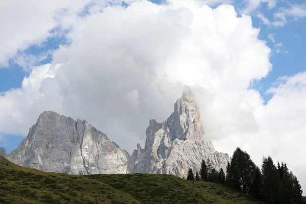 Mountain Panorama Italian Alps Mountain Group Dolomites Called Pale San — Stock Photo, Image