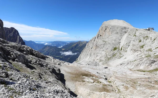 Панорама Итальянских Альп Горной Группе Доломиты Летом Северной Италии — стоковое фото