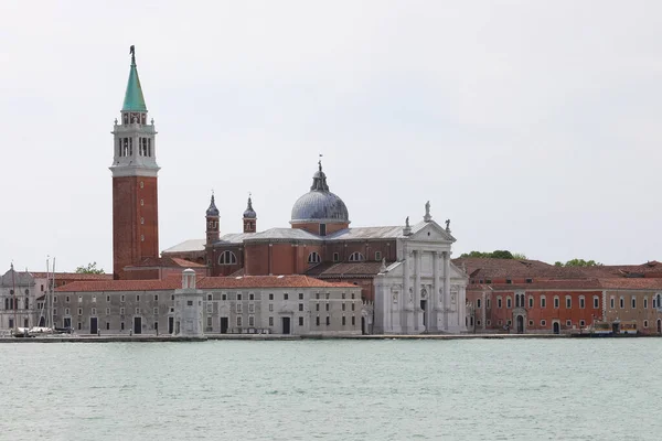 Iglesia San Jorge Llamada San Giorgio Venecia Italia Sin Barco —  Fotos de Stock