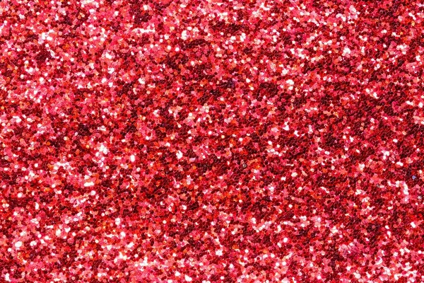 Κόκκινο Λαμπερό Φόντο Ανακλαστικό Glitter Υλικό — Φωτογραφία Αρχείου