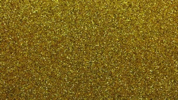 Golden Shimmering Bright Background Lights — Stockvideo