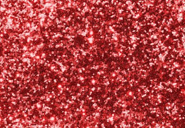 red background with shiny glitter type glitter material with lights