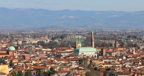 Bazylika Palladiana Jest Głównym Zabytkiem Miasta Vicenza Północnych Włoszech — Zdjęcie stockowe