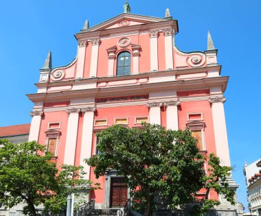 Slovenya 'nın Ljubljana şehrindeki Fransisken Anonslama Kilisesi, Avrupa