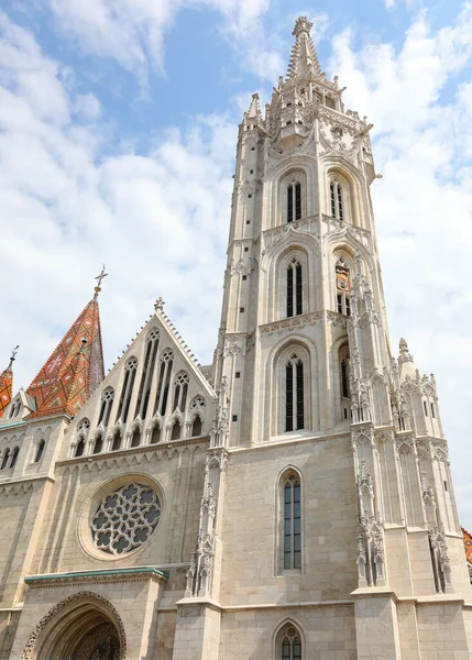 Chiesa Dell Assunzione Chiamata Chiesa Mattia Budapest Ungheria Europa Centrale — Foto Stock