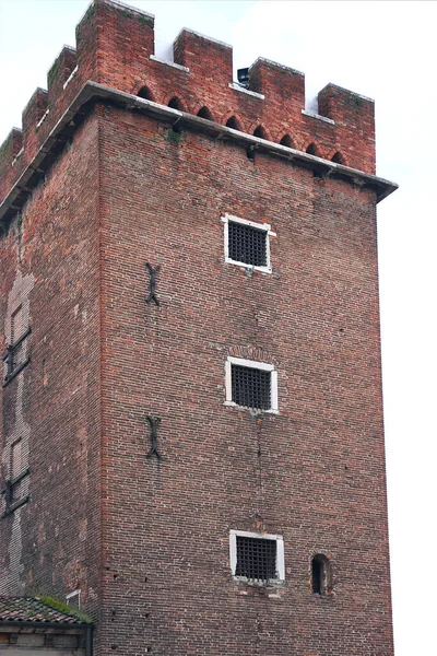 Vicenza Italien Mai 2023 Antikes Gebäude Namens Torre Del Tormento — Stockfoto