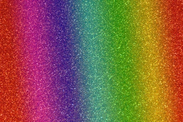 Rainbow Colors Glitter Sparkling Shimmer Backdrop Bright Lights Many Reflections — Stock Photo, Image