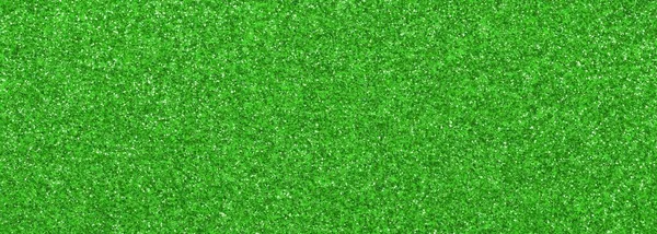 Green Glittery Gnistrande Bakgrund Med Ljusa Reflektioner Och Små Ljus — Stockfoto