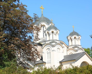 Slovenya 'nın Ljubljana Başkentinde bulunan Aziz Kiril ve Methodius Kilisesi