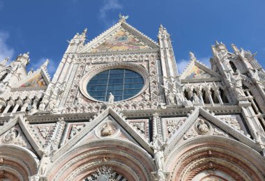 Cathedral of Siena in Tuscany Region in Central Italy