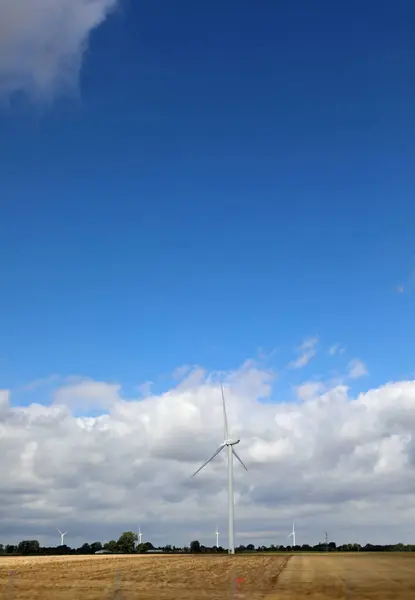 wind turbines for the production of electricity generated by the force of the wind with low environmental impact