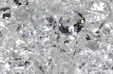 Birçok elmasın arka planı lüks ve zenginlik kavramını aktarmak için idealdir.