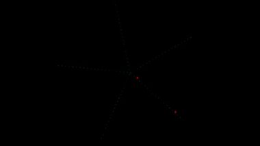 Yeşil karakterler siyah arkaplanda bir pervane gibi dönüyorlar ve parola harfleri kırmızı ideal bir sistem hacklemesi gibi görünüyor.