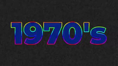 1970 'lerden esinlenilmiş yazı tipi m' yi kullanan bir sunum. Çerçeve kenarının birden fazla renk durumuna geçtiği ve iç metin darbelerinin koyu griden siyah arkaplana geçerek rahatsız edici bir görsel gürültü efekti tarafından geçirildiği bir yazı tipi.