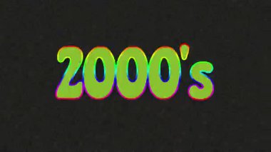 TEXT 2000 'lerin temalı tipografik görüntüsü, bir dizi canlı renk değişikliklerinden evrimleşen yazı tipi c' yi kullanırken, iç metin ögesi gradyan gri siyah arkaplan biçiminde bir arkaplana karşı yanıp sönüyor