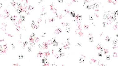 Pokerdeki dört as ortaya çıkmadan önce dört takımdan da bir sürü kart oynanıyor ve etrafta kaos içinde uçuyor.