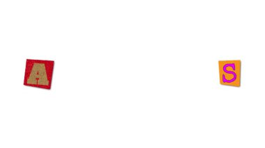 ANONYMOUS büyük metin bireysel kesme harfleri ile oluşturuldu arka plan ve boyutları değişken arkaplan ve boyutları beyaz bir zemin üzerine yapıştırıldı