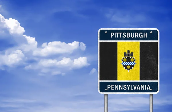 Miasto Pittsburgh Stanie Pensylwania — Zdjęcie stockowe