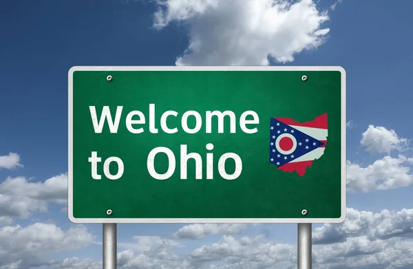 Bienvenido State Ohio Medio Oeste Estados Unidos —  Fotos de Stock