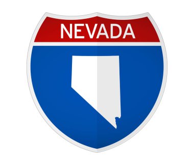 Nevada - Eyaletler Arası Yol İşareti