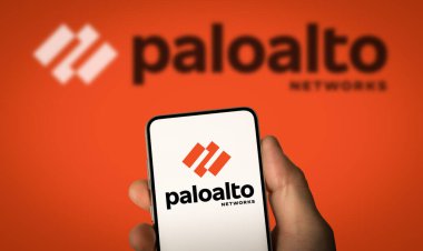 Palo Alto Ağları logosu mobil aygıtta görüntülendi