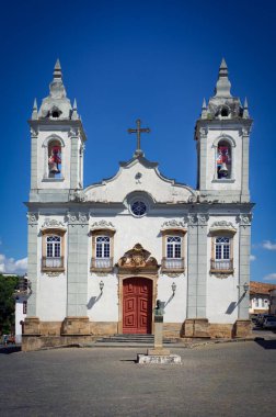 Nossa Senhora do Rosario Kilisesi, Sao Joao del Rei, Minas Gerais, Brezilya