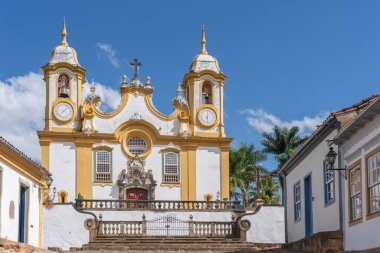 Fotoğraf: Matriz of Santo Antonio, Tiradentes, Minas Gerais, Brezilya. 23 Nisan 2024 'te çekilmiş..