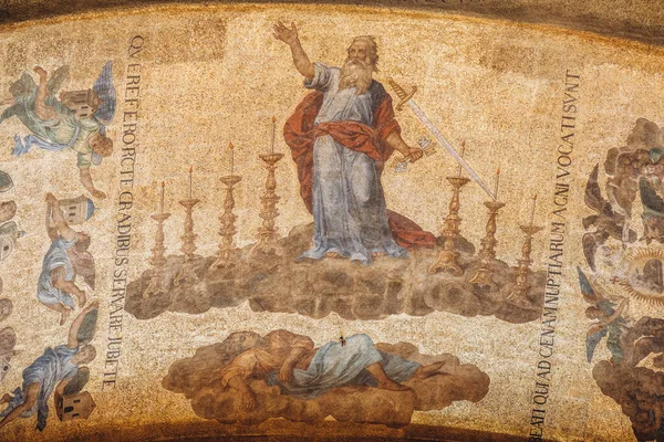 Biserica Mozaic Dom Veneția Catedrala Marks Fotografie Înaltă Calitate — Fotografie, imagine de stoc
