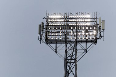 Gökyüzünün projektörleri. Yüksek kalite fotoğraf