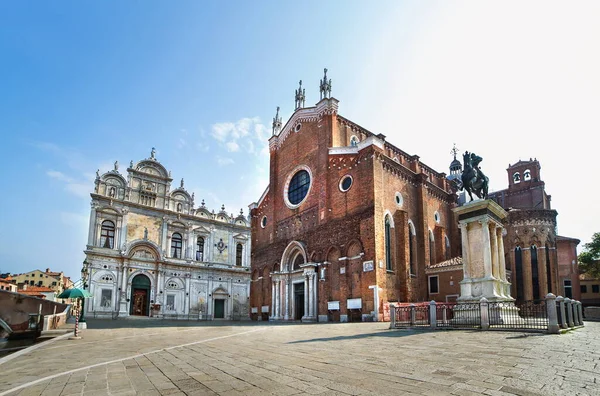 Giovanni Paolo Igreja Praça Sem Pessoas Veneza Itália — Fotografia de Stock