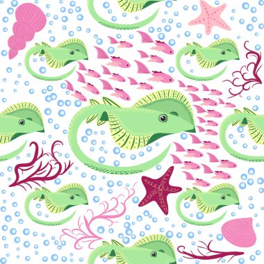 Stingray, Batomorphi deniz yaşamı, balıklar, hayvanlar parlak, pürüzsüz desenler. Deniz yolculuğu, hayvanlarla şnorkelle yüzme, tropik balıklar.