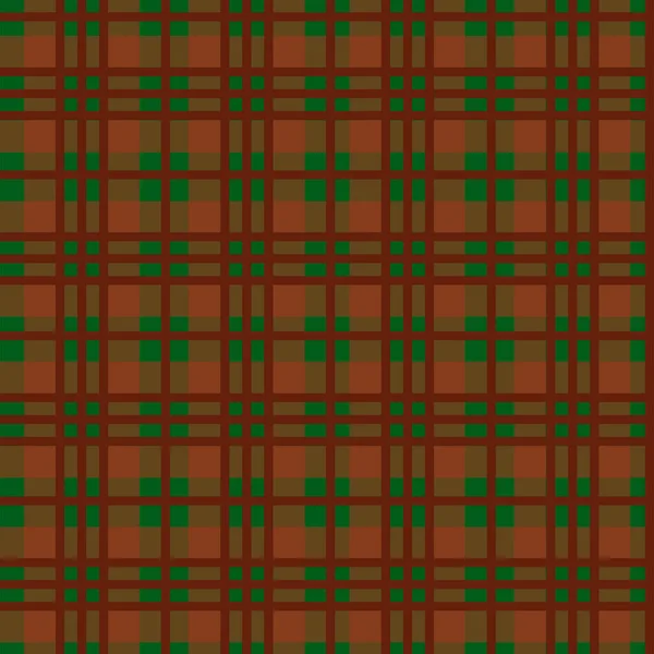 Seamless Pattern Scottish Tartan Plaid Check Fabric Texture Flat Backdrop — Stock Vector