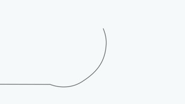 Celtic Trinity Knot, Celtic ornament, design element self drawing animation