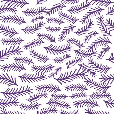 Zarif dallar, yapraklar ve çiçekler doğanın tarzında kusursuz bir altyapı. Eski bir süs. Yaprak elementleri. Duvar kağıtları, baskı için ambalaj kağıtları, tekstil.