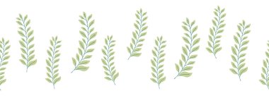 Dekoratif, alg yatay kenar pürüzsüz desen bırakır.