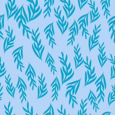 Flurish doğa yaz bahçesi dokulu arka plan. Çiçeksiz desen. Süslü yapraklı bir dal.